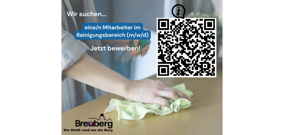 Mitarbeiter im Reinigungsbereich (m/w/d) - 1