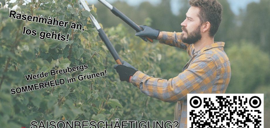 Saisonarbeit 2025 - zweite Ausschreibung - 1